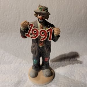 Emmett Kelly, Jr. 1991 Christmas Ornament Collectible
